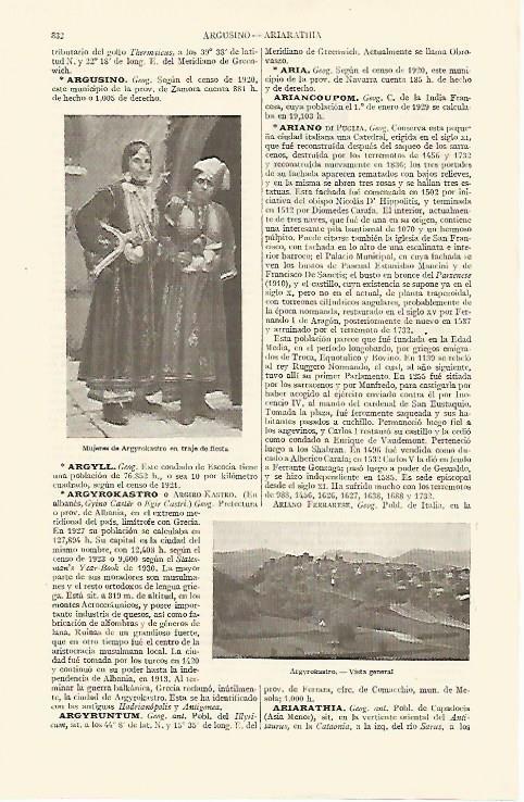 LAMINA ESPASA 10889: Mujeres de Argyrokastro Albania