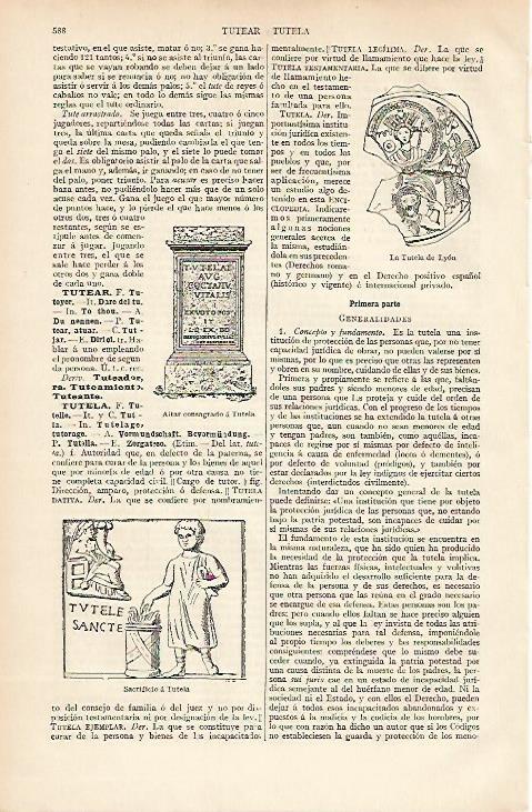 LAMINA ESPASA 12077: Sacrificio a Tutela. Altar a Tutela
