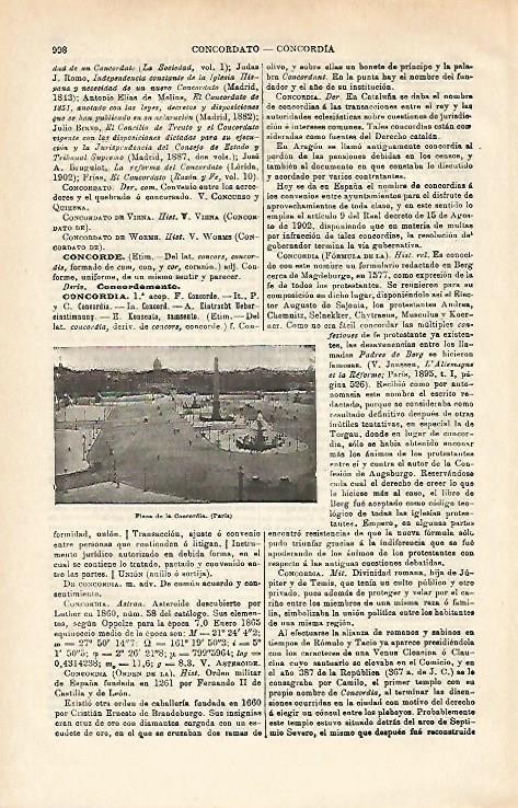 LAMINA ESPASA 14508: Plaza de la Concordia en Paris