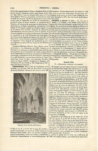 LAMINA ESPASA 15790: Abadia dde Peershore Inglaterra