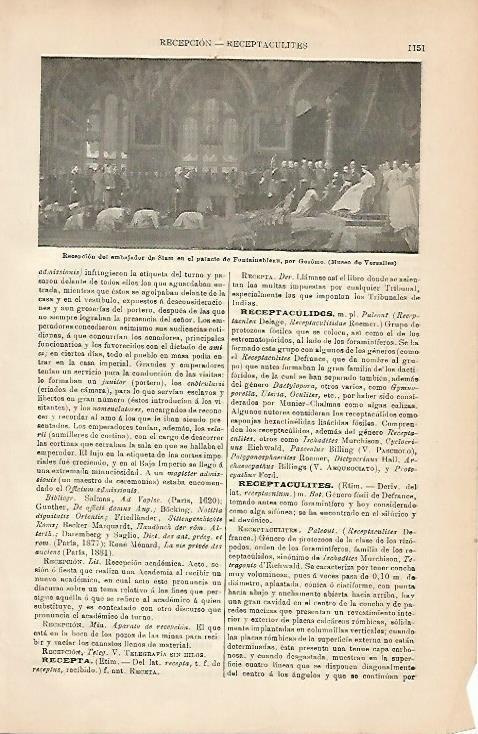 LAMINA ESPASA 5102: Recepcion del embajador de Siam por Gerome