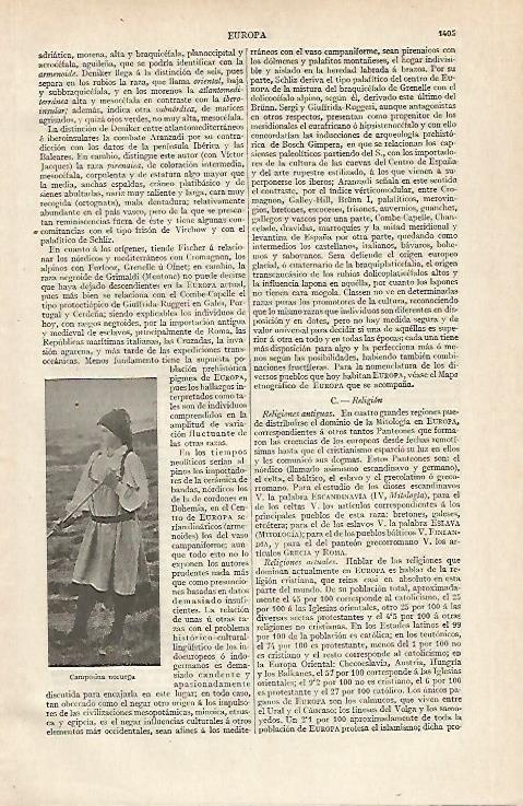 LAMINA ESPASA 16444: Campesina de Noruega