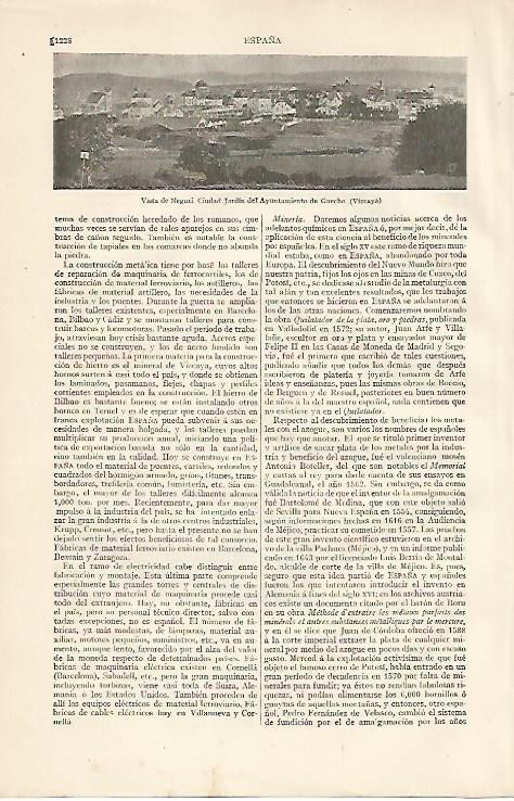 LAMINA ESPASA 10342: Vista de Neguri Vizcaya