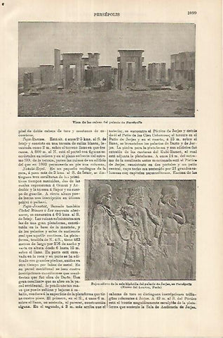 LAMINA ESPASA 18043: Vistas de Persepolis