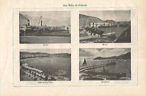 LAMINA ESPASA 18279: Sant Feliu de Guixols Girona