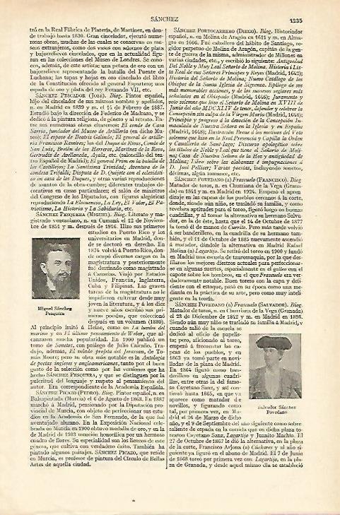 LAMINA ESPASA 18414: Salvador Sanchez Povedano