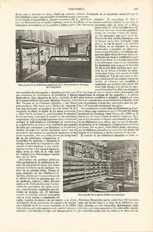 LAMINA ESPASA 8190: Biblioteca America de la Universidad de Santiago de Compostela
