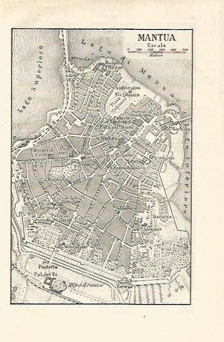 LAMINA ESPASA 18670: Plano de Mantua