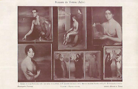 LAMINA ESPASA 19218: Retratos pintados por Julio Romero de Torres