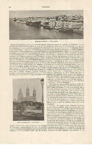 LAMINA ESPASA 19257: Rosario de Santa Fe Argentina