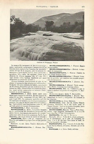 LAMINA ESPASA 3958: Catarata de Mangapapa