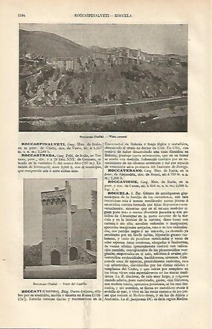 LAMINA ESPASA 6727: Vista general de Rocaraso Italia