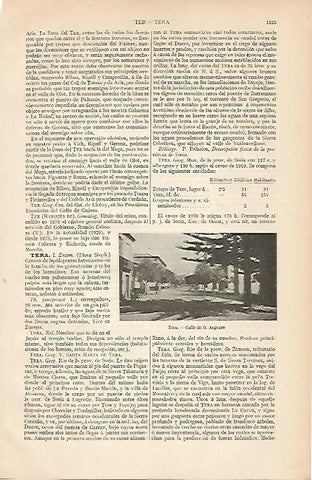 LAMINA ESPASA 2763: Calle de Tera Soria