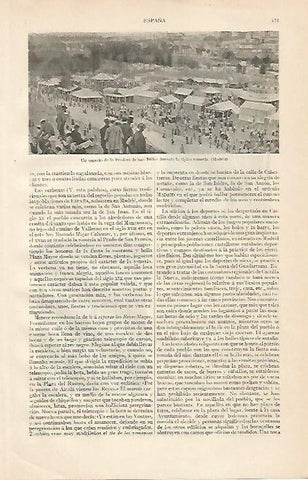 LAMINA ESPASA 10166: Pradera de San Isidro en Madrid