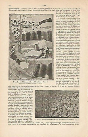LAMINA ESPASA 2652: Representaciones del dios Siva