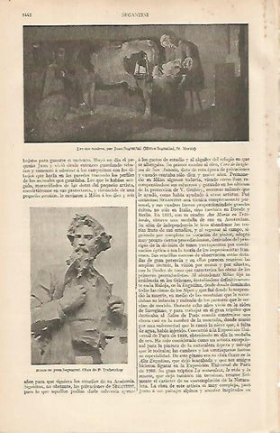 LAMINA ESPASA 19665: Las dos madres por Segantini
