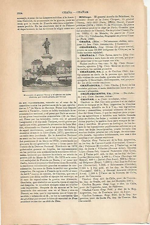 LAMINA ESPASA 14440: Monumento al general Chanzy