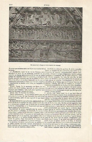 LAMINA ESPASA 21109: El juicio final en la Catedral de Amiens