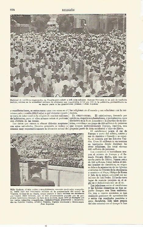 LAMINA ESPASA 21858: Catolicos en Rangun Birmania