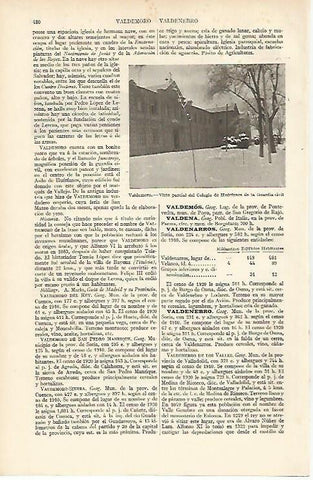 LAMINA ESPASA 4688: Colegio de Huerfanos en Valdemoro Madrid