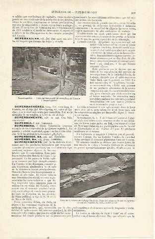LAMINA ESPASA 22773: Ferrocarril de Superbaneres