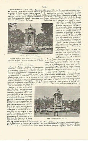 LAMINA ESPASA 23346: Fuente de los Inocentes de Paris