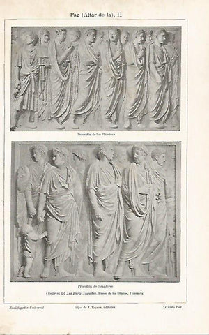 LAMINA ESPASA 23871: Relieves del Ara Pacis