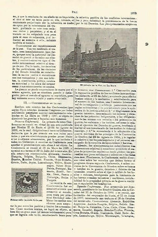 LAMINA ESPASA 23872: El palacio de la Paz en La Haya