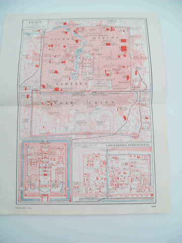 LAMINA ESPASA 23930: Plano de Pekin