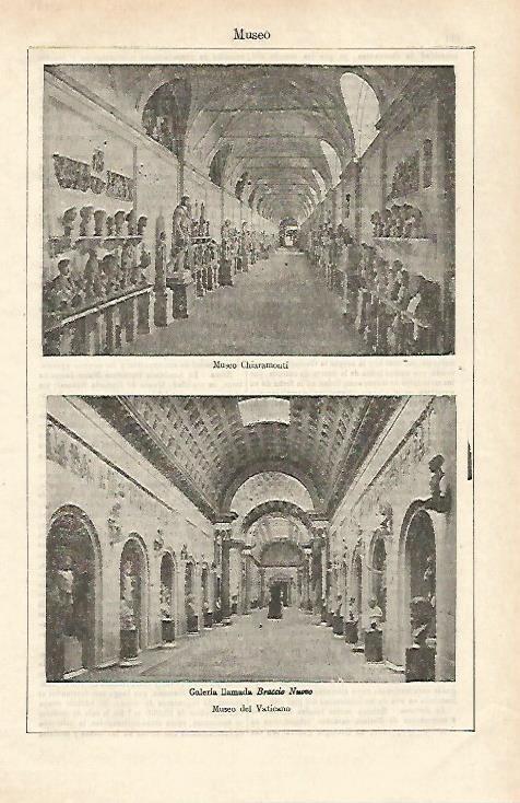 LAMINA ESPASA 24581: Museo Chiaramonti en El Vaticano