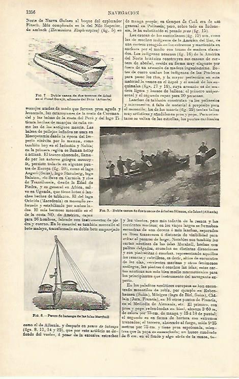 LAMINA ESPASA 24701: Doble canoa