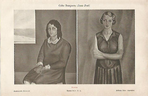 LAMINA ESPASA 25002: Retratos por Juan Jose Cobo Barquera