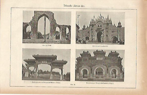 LAMINA ESPASA 897: Arcos de triunfo
