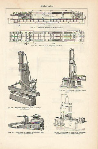 LAMINA ESPASA 1188: Maquina Seifert y Vauxhall
