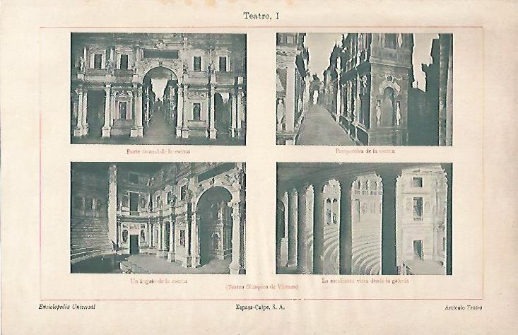 LAMINA ESPASA 5810: Teatro Olimpico de Vicenza