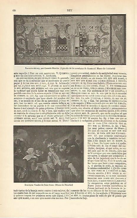 LAMINA ESPASA 6530: La corte del rey por G. Munthe