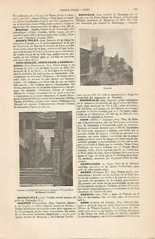 LAMINA ESPASA Alemania 7500: Castillo de Sooneck Alemania