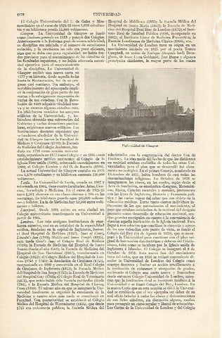 LAMINA ESPASA 12150: Universidad de Glasgow