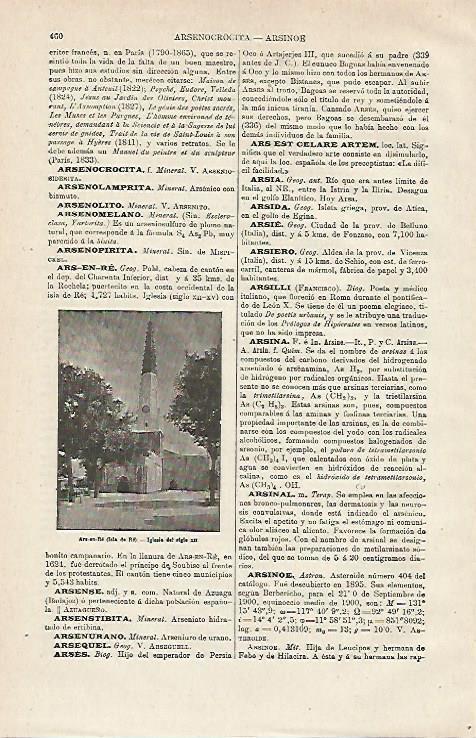 LAMINA ESPASA 12842: Iglesia de Ars en Re Francia