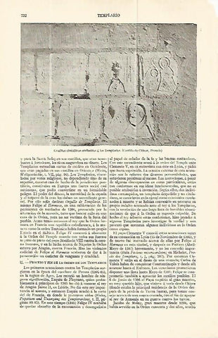 LAMINA ESPASA 13776: Grafitos templarios en el Castillo de Chinon Francia