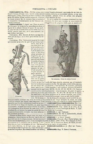 LAMINA ESPASA 14983: La cornamusa