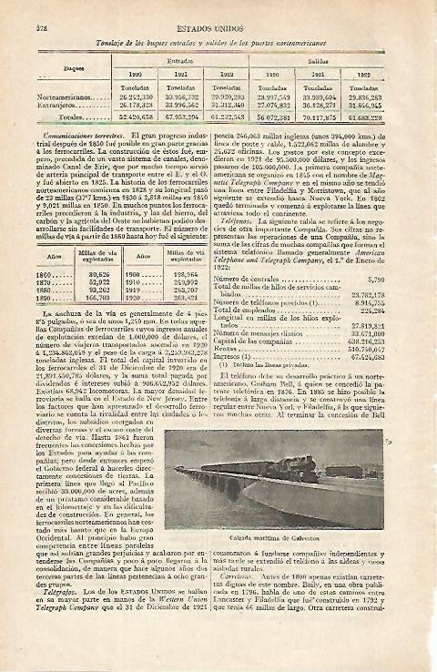 LAMINA ESPASA 16332: Calzada maritima de Galveston