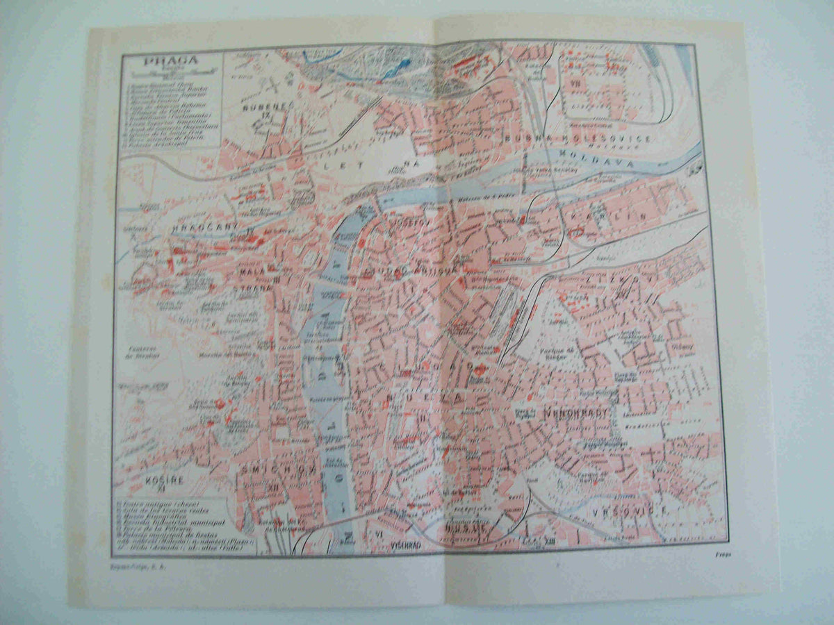 LAMINA ESPASA 17293: Plano de Praga