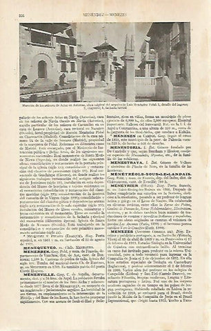 LAMINA ESPASA 17629: Mansion de los Arias en Asturias