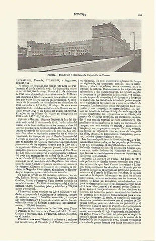 LAMINA ESPASA 2824: Palacio del Gonierno en Poznan Polonia