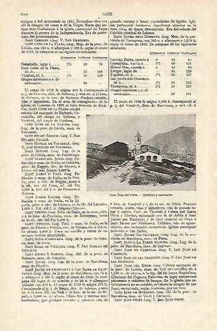 LAMINA ESPASA 18450: Ermita de Sant Joan de l Herm Lleida