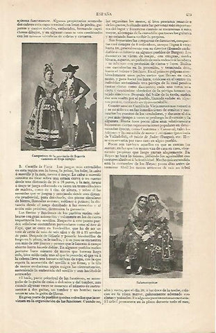 LAMINA ESPASA 10167: Campesinos de Segovia y chicas de Salamanca