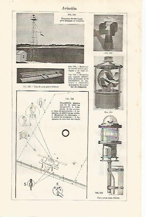 LAMINA ESPASA 19129: Iluminacion para aviacion