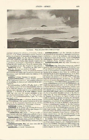LAMINA ESPASA 10936: Las Azores