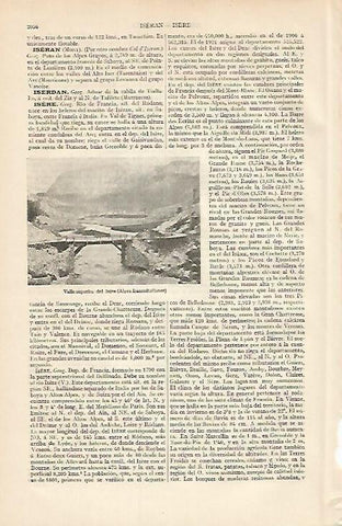 LAMINA ESPASA 7249: Valle superior del Isere en los Alpes